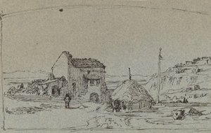 トスカーナ、c。 1858年。 作： Elihu Vedder