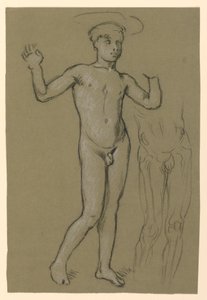 噴水デザインの図形研究 作： Elihu Vedder