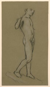 噴水デザインの図形研究 作： Elihu Vedder