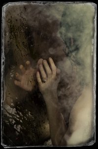 ガラス・バリヤー, 2016（スクリーンプリント） 作： Elinleticia Högabo