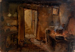 キッチン内部 作： Eliphalet Fraser Andrews