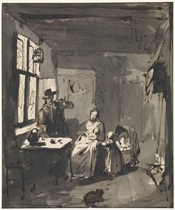家族の情景を取り入れたインテリア 作： Elisabeth Alida Haanen