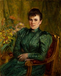 アンナ・キョラーフェルト、旧姓シネブリチョフ（1854-1943） 作： Elisabeth Keyser