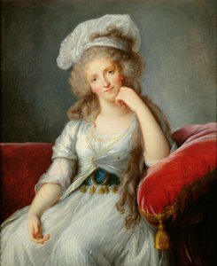オルレアン公爵夫人ルイ・マリー・アデレード（油彩・キャンバス）（91622も参照 作： Elisabeth Louise (after) Vigee Lebrun
