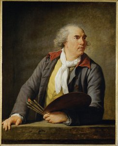 画家ユベール・ロベール... 作： Elisabeth Louise Vigee-Lebrun