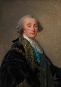 アレクサンドルシャルルエマニュエルデクルソルフローレンサック1743-1815、1787年。 作： Elisabeth Louise Vigee Lebrun