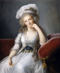 オルレアン公爵夫人、ルイーズマリーアデレードドゥブルボンペンティエーブル 作： Elisabeth Louise Vigee Lebrun