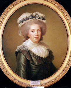 フランスのアデレードの肖像（1732-1800）1791 作： Elisabeth Louise Vigee Lebrun