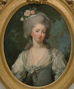 エルネスティンフレデリックの肖像画、プリンセスドクロイ。 作： Elisabeth Louise Vigee Lebrun