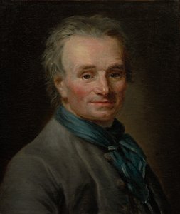 ジャン=バティスト・ルモワン・ザ・ヤンガーの肖像、1772年。 作： Elisabeth Louise Vigee Lebrun