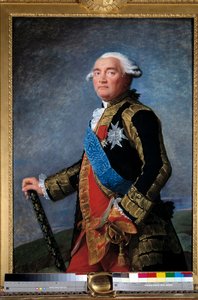 フィリップ・アンリ、セギュール侯爵（1724-1801）の肖像 フランス公使 マリー・エリザベート・ルイーズ・ヴィジェ・ル・ブラン（またはヴィジェ・ルブラン、ヴィジェ・ルブラン）（1755-1842）による絵画。1789年。1,15x0,81 m - セギュール侯爵フィリップ・アンリの肖像（172 作： Elisabeth Louise Vigee Lebrun