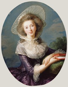 Vicomtesse de Vaudreuil 作： Elisabeth Louise Vigee Lebrun