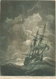 1720年代のジョン・チシェリーのコレクションからの出荷シーン。