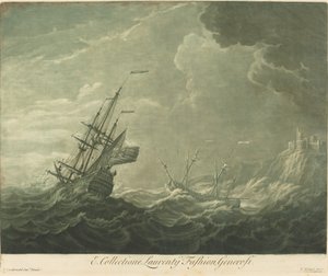 1720 年代のローレンス ファッション コレクションの出荷シーン。