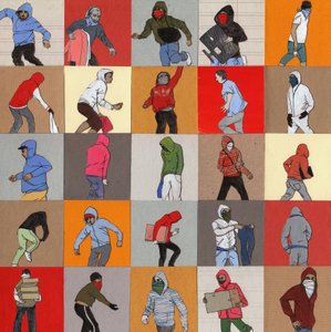 Rioters、2014年（スクリーンプリント）