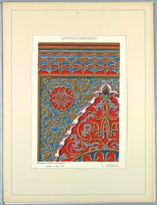 歴史的なオーナメント、1900年頃 作： Elizabeth A. Nedwill