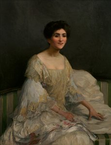 花嫁（レディフォーブス）、1889年 作： Elizabeth Adela Stanhope Forbes