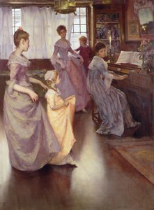 メヌエット、1892 作： Elizabeth Adela Stanhope Forbes