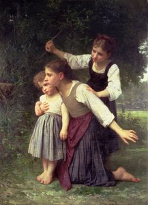 森の中で 作： Elizabeth Jane Gardner Bouguereau