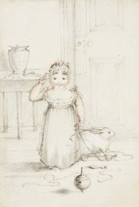 子供の頃のヴィクトリア女王 作： Elizabeth Keith née Lindsay Heathcote