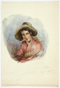 農民の女性の肖像 作： Elizabeth Murray