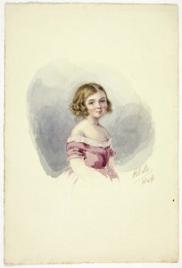 若い女の子の肖像 作： Elizabeth Murray