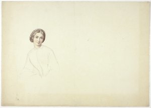 女性の肖像のための研究 作： Elizabeth Murray