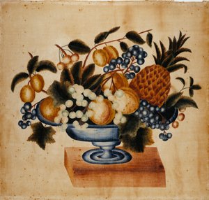 静物、カリフォルニア州。 1830～1848年。 作： Elizabeth W. Capron