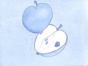 良い人の本当の過ちは、悪いパッチと同じくらい徹底的に魂を「台無しにする」、中に隠されて、リンゴを台無しにする、2002年（紙にw - c） 作： Elizabeth Wang