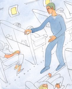 自分の魂の状態や天国に行く可能性を常に心配している人は、休日に飛行機の周りを充電し、天気を心配して尋ねる人のようなものです。 作： Elizabeth Wang