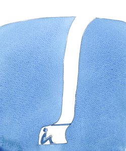 食欲を満たすために不道徳にとらわれている人は、2004年に罠の扉のある小さな地下室で地球の奥深くに住んでいる人のようです（紙にw - c） 作： Elizabeth Wang