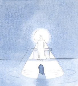 すべての良いものはキリストを通して私たちにもたらされます。キリストは私たちの真の光です。彼にはすべての知恵と知識があります、2000年（紙にw - c） 作： Elizabeth Wang