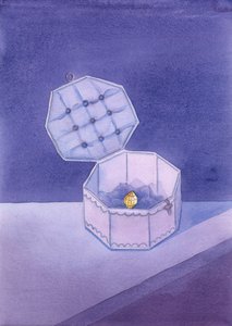 美しい宝石は価値のある宝石箱の中にあるので、祝福された秘跡は価値のある環境に置かれるべきであり、2004年のすべての最高のものに敬意を表されます（紙にw - c） 作： Elizabeth Wang