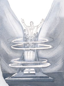 ミサでは、聖霊が私たちをキリストと結びつけ、トウモロコシが1つの束に束ねられたように、2000年（紙にw - c）