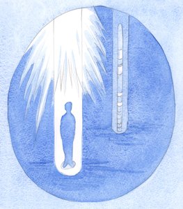 私たちの日常生活を神の光の中で見ることによって、私たちは賛美、仕事、恨み、許されない罪、是正されていない過ちの「層」を見る-2001年に地面からコアのサンプルを採取するように（紙にw - c）