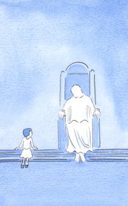 キリストは私に無知な子供のように話すように頼みましたが、信仰、悔い改め、友情のために彼に近い人、2002年（紙にw - c） 作： Elizabeth Wang