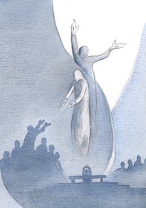 キリストは、彼の肉と血によって、真に私たちと一つであり、また、彼の神性のために（彼が私たちを引き寄せる）父と一つです。、2000年（紙にw - c）