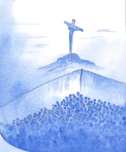 私たちの兄弟であるキリストと神の救い主は、私たちの罪による借金を支払いました。彼を認めることで、私たちは2002年の「ピット」から出てきます（紙にw - c） 作： Elizabeth Wang