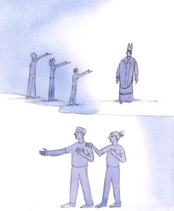 キリストは、多くの人々が「教会は私たちのために何ができるのか」と尋ねるのを見ています。主は私たち一人一人が「主とその教会をどのように愛し、仕えることができるでしょうか。私が助けるために何ができるでしょうか」と言うのを聞くことを望んでいます。 作： Elizabeth Wang