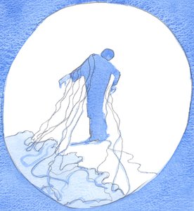 私たちが自分の意志ではなく神の意志を行うことを選択するたびに、私たちは神に固執している糸を取り除く人のようです。 作： Elizabeth Wang
