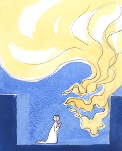 神は火のように純粋である、2003年（紙にw - c）
