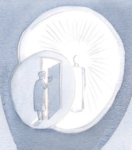 キリストを心の内なる部屋に迎え入れる人はどれほど少ないでしょう。彼らは彼を廊下に残し、彼ら自身を明らかにすることを恥じています。、2001年（紙にw - c）