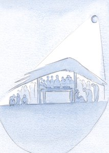 私の心は泥小屋のようで、まだ宮殿ではありませんが、私は慰めのために私に来る人々を保護しなければなりません！、2000年（紙にw - c） 作： Elizabeth Wang