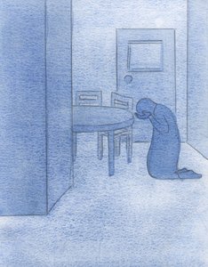 私は勇気と正しいものを選ぶ意志が必要だったことを覚えています、2000年（紙にw - c） 作： Elizabeth Wang