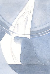 私は、キリストの生涯と犠牲がどのように天国を貫き、私たちが従うことができる道を開き、彼の栄光を分かち合うかを見ました。、2000年（紙にw - c） 作： Elizabeth Wang