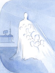 キリストの人には、愛と愛らしさのあらゆる面が見られます。彼と彼の母親は私たちの「パターン」です-すべての人のための善のモデル。、2001年（紙にw - c） 作： Elizabeth Wang