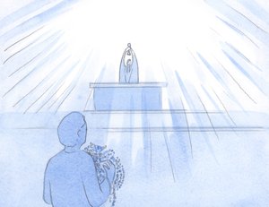 父なる神のために、私たちは真珠とルビーを一杯持っているように見えました。イエスは私たちの感謝、賛美、償い、そして嘆願です。、2000年（紙にw - c） 作： Elizabeth Wang