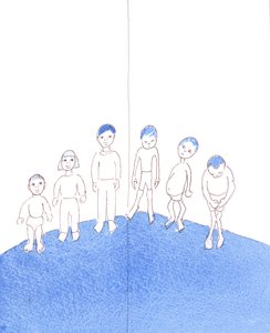 バランスの取れた食事の欠如が子供たちに病気や奇形を引き起こす可能性があるのと同じように、真実の完全性の欠如（歪んだキリスト教のメッセージが聞こえる場所、または命令が無効な場所）ca 作： Elizabeth Wang