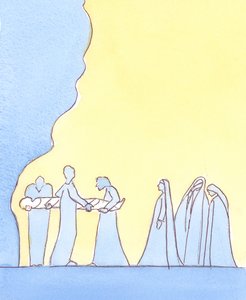私たちの祝せられた女性は、彼女の最愛の息子が2004年に墓に置かれたので、彼女のすべての希望の明らかな埋葬に対処しなければなりませんでした（紙にw - c）