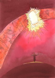 人々は神について多くの考えを持っていますが、天国への窓のように、2004年に父なる神に直接アクセスできるのはイエスだけです（紙にw - c） 作： Elizabeth Wang